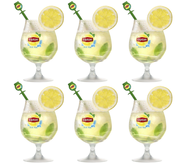 Lipton Ice Tea Bowl Glasses 250 ml - 6 pieces