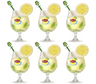 Lipton Ice Tea Bowl Glasses 250 ml - 6 pieces