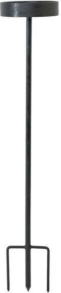 Living by Heart Stand for Outdoor Candle in Tin - 70 cm - Black