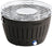 LotusGrill BBQ / Table barbecue Classic Hybrid - Gas or Charcoal - ø 35 cm - Anthracite