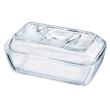 Luminarc Butter dish with Imprint - glass