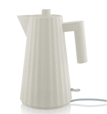 Alessi Kettle Plissé - dry-boil protection - White - Michele de Lucchi - 1.7 liters - MDL06 W