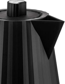 Alessi Kettle Plissé - dry-boil protection - Black - Michele de Lucchi - 1.7 liters - MDL06 B