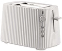 Alessi Toaster Plissé - 6 positions - White - Michele de Lucchi - MDL08 W