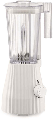 Alessi Blender Plissé - 5 speeds + turbo mode - White - Michele de Lucchi - 1.5 liters - MDL09 W