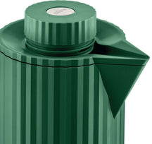 Alessi Thermos jug Plissé - Green - 1 liter - by Michele De Lucchi - MDL12 GR