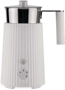 Alessi Milk Frother Plissé - White - Michele de Lucchi - MDL13 W