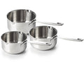 Beka Saucepan Set Maestro 5-Ply Stainless Steel 3-piece - ø 16, 18 & 20 cm - suitable for all heat sources