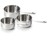 Beka Saucepan Set Maestro 5-Ply Stainless Steel 3-piece - ø 16, 18 & 20 cm - suitable for all heat sources