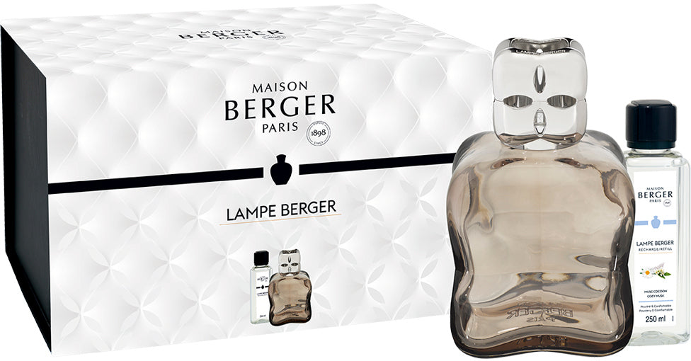 Maison Berger Fragrance Burner Gift Set - Cosy Brown