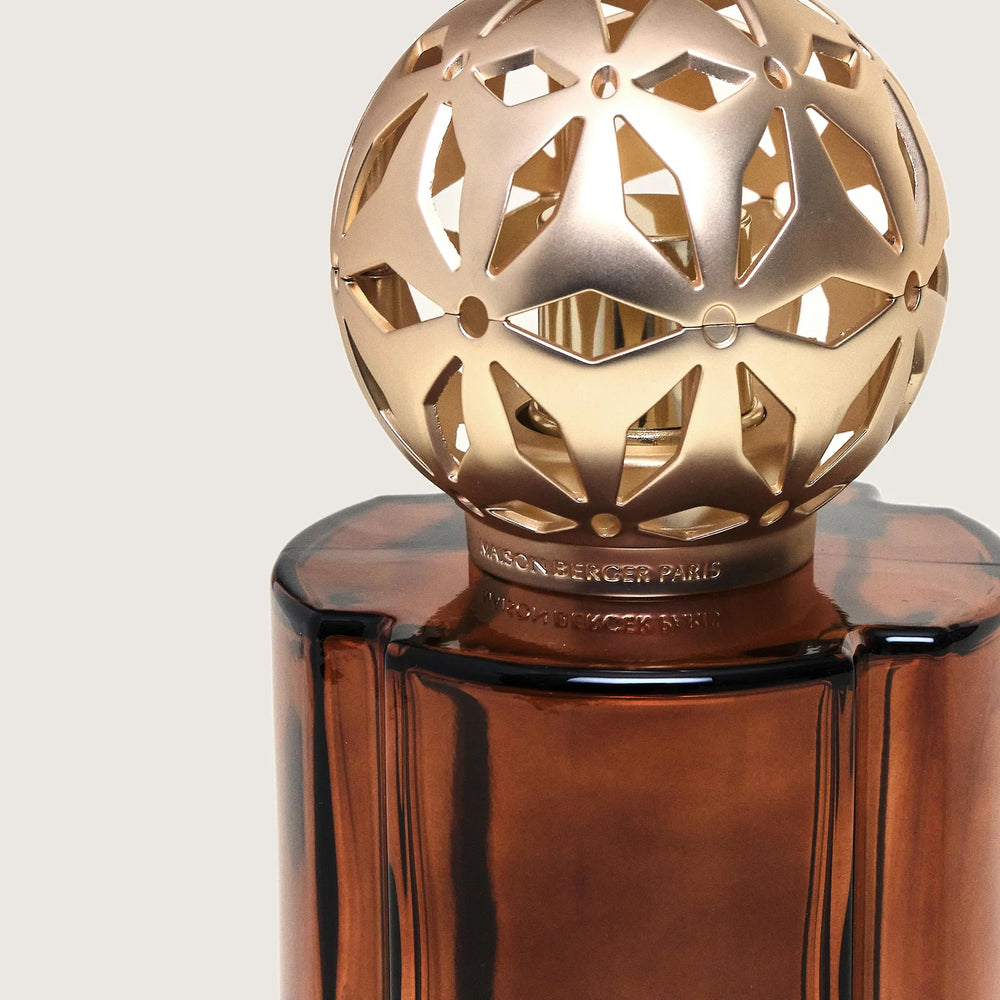 Maison Berger Gift Set Fragrance Burner - Pomelis Chocolate - Brown