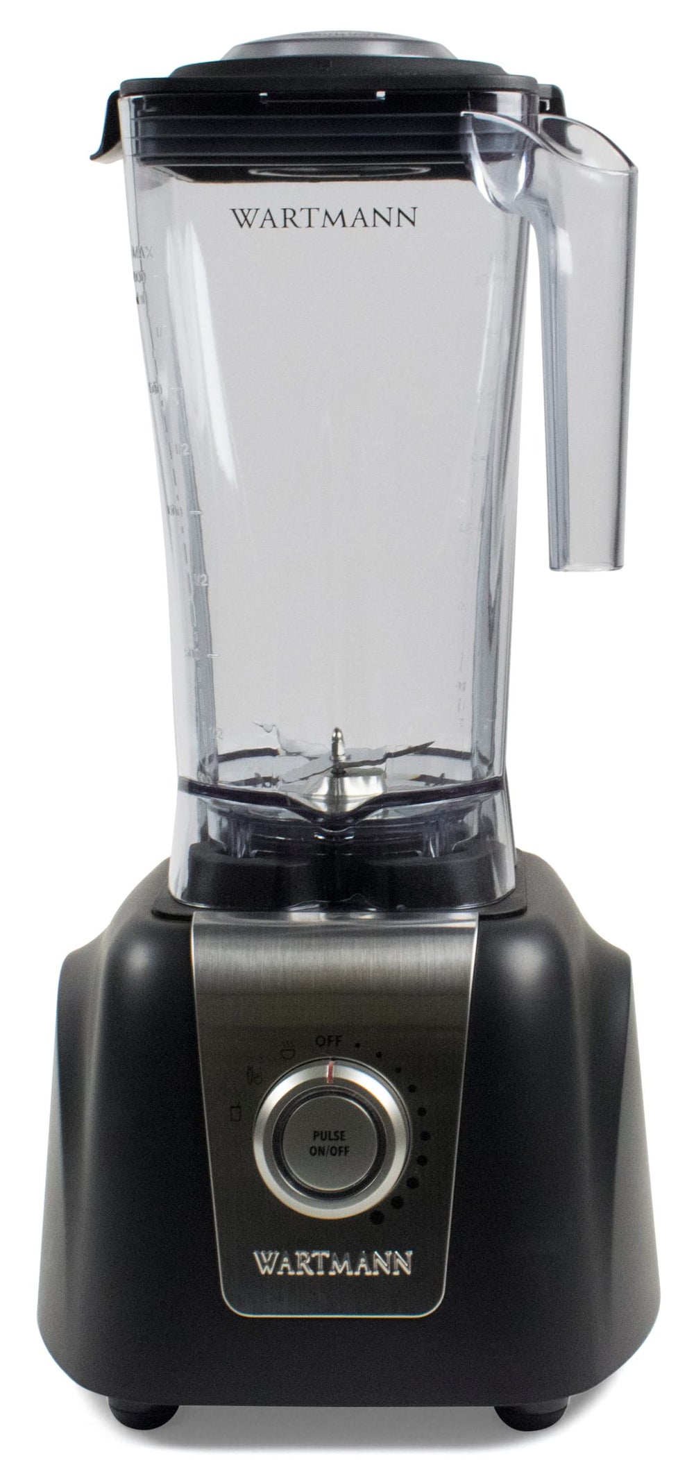 Wartmann Blender - 1250 W - matte black - 2 liters