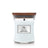 WoodWick Scented Candle Medium Magnolia Birch - 11 cm / ø 10 cm - Scented Candle in Glass - Wooden Wick