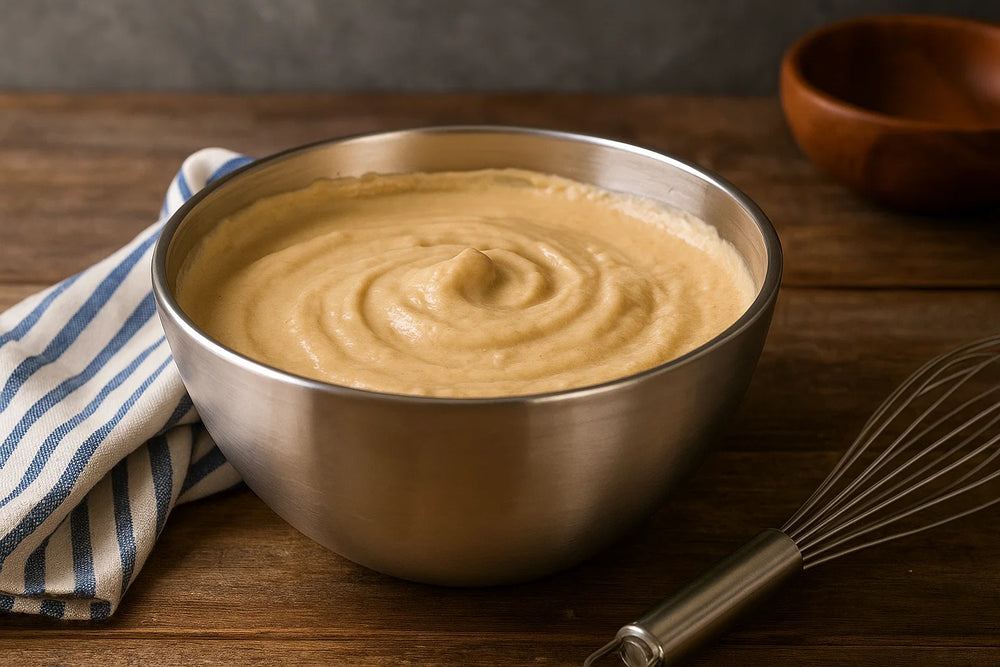 Cookinglife Baking bowl / Mixing bowl - Stainless steel - ø 24 cm