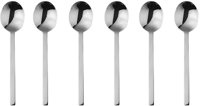 Mepra Cutlery set / Dessert spoons Stile - stainless steel - 6 pieces