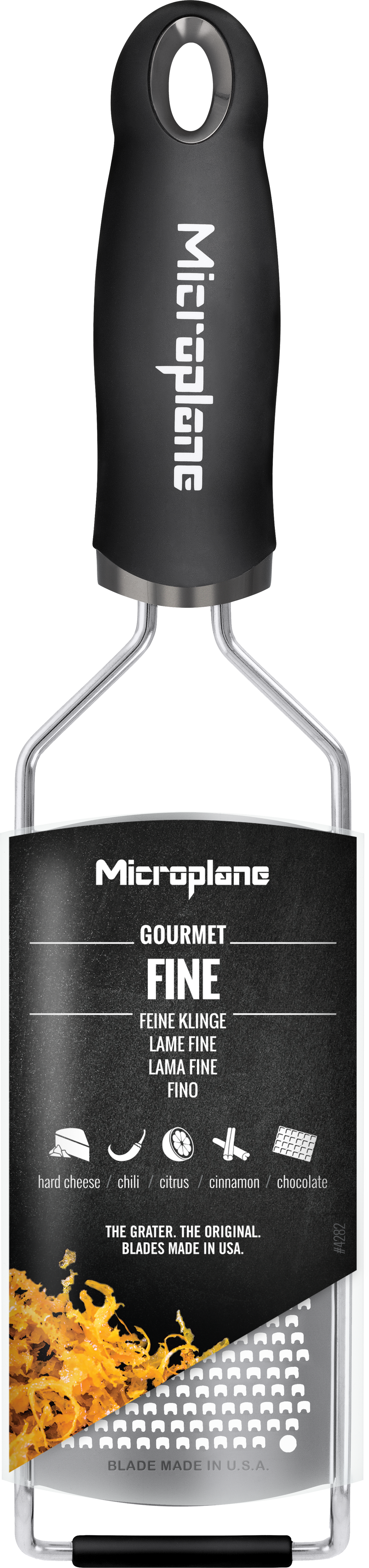 Microplane Grater Gourmet - Laser Cut Grater - Fine - stainless steel