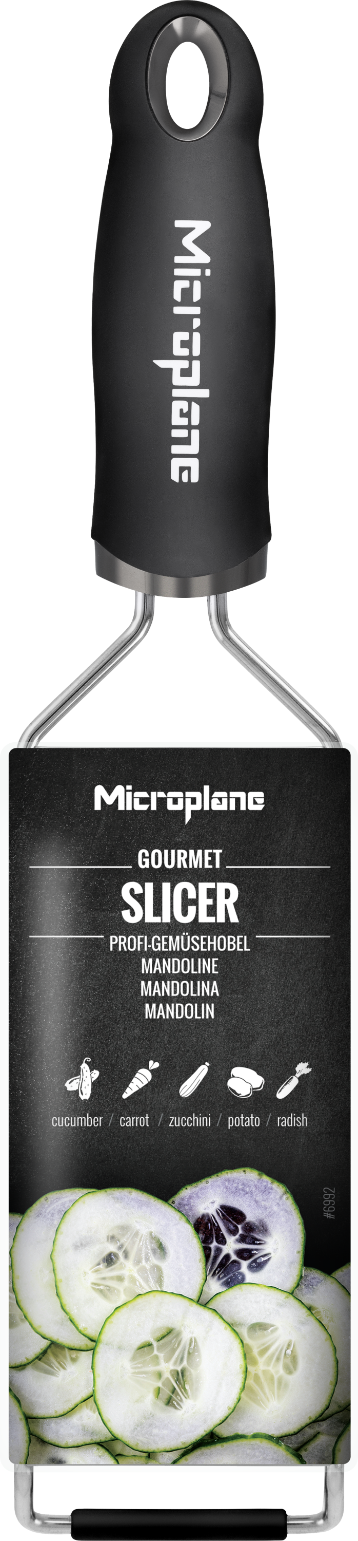 Microplane Mandoline Gourmet - stainless steel