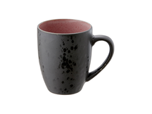 Bitz Mugs Gastro Black/Multi Pink 300 ml - 4 Pieces