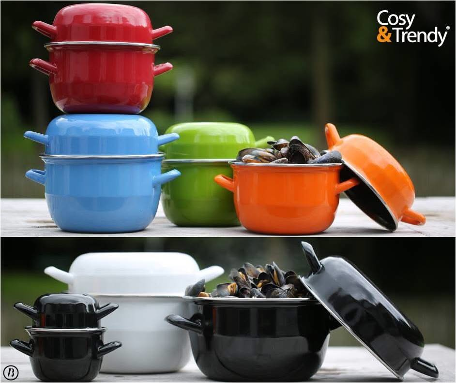 Cosy & Trendy Mussel pan - Black - ø 12 cm / 900 ml