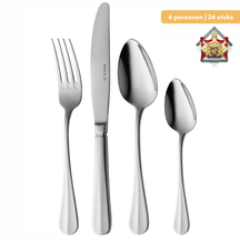 Sola Cutlery set Dutch smooth - 24 pieces / 6 persons