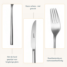 Sola Cutlery set Montreux - 70 pieces / 8 people