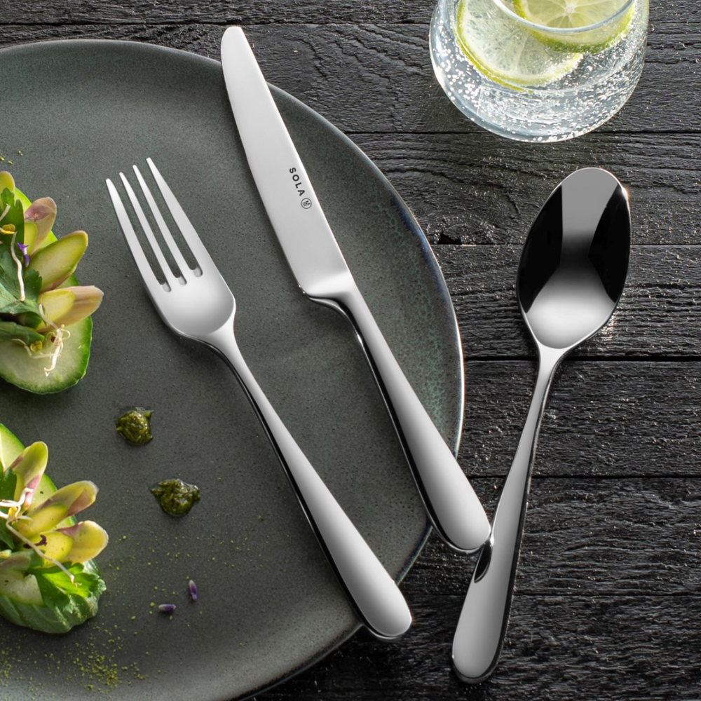 Sola Cutlery Set Nordica - 18/10 Stainless Steel - 50 pieces / 6 people