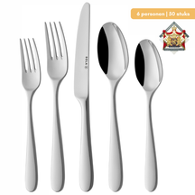 Sola Cutlery Set Nordica - 18/10 Stainless Steel - 50 pieces / 6 people