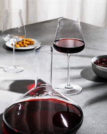 Alessi Red Wine Glasses Eugenia - 4 pieces - NF09/0 - by Naoto Fukasawa