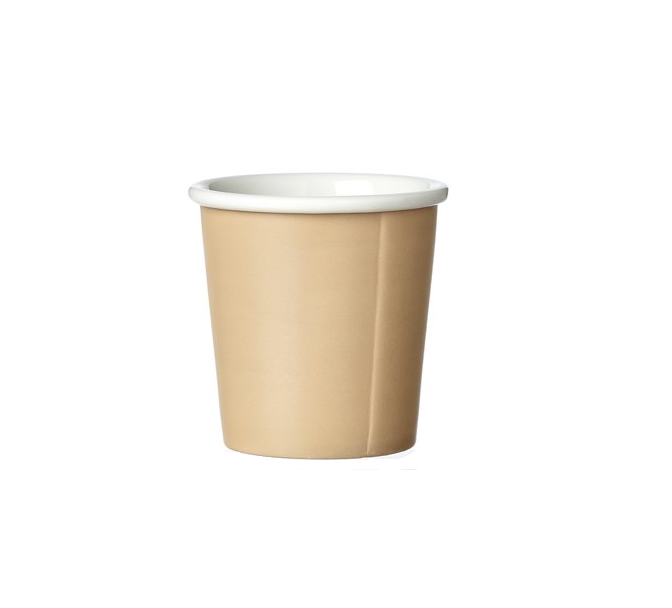 Viva Scandinavia Espresso cup Papercup Anna Warm Sand 80 ml