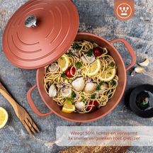 Westinghouse Casserole Performance - Rebel Red - ø 24 cm / 4.5 liter