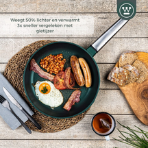 Westinghouse Frying pan Performance - Gracious Green - ø 24 cm - standard non-stick coating