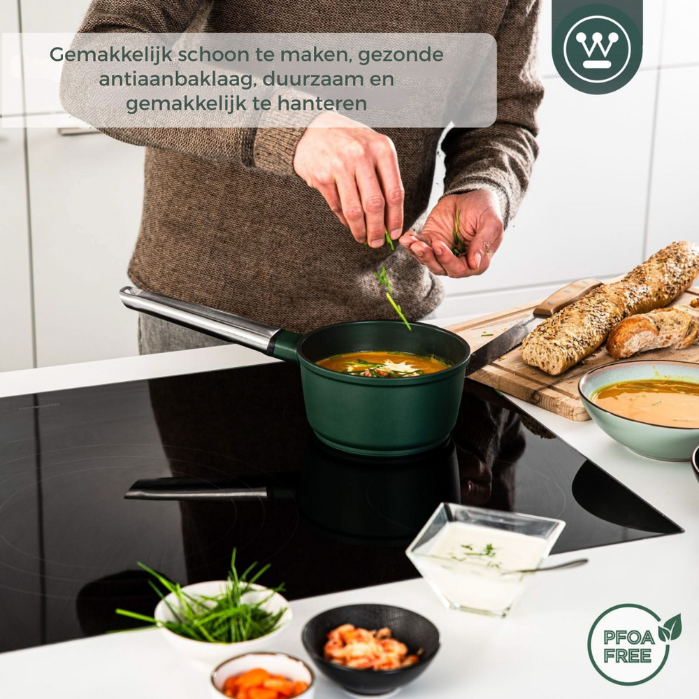 Westinghouse sauce pan Performance - Gracious Green - ø 18 cm / 1.9 liter