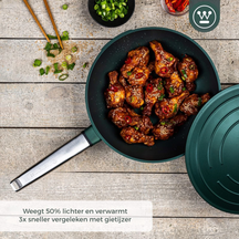 Westinghouse Wok pan Performance - Gracious Green - ø 28 cm - standard non-stick coating