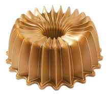 Nordic Ware Turban / bake form - Brilliance Bundt Gold - cast aluminum - ø 26 cm / 2.4 liter