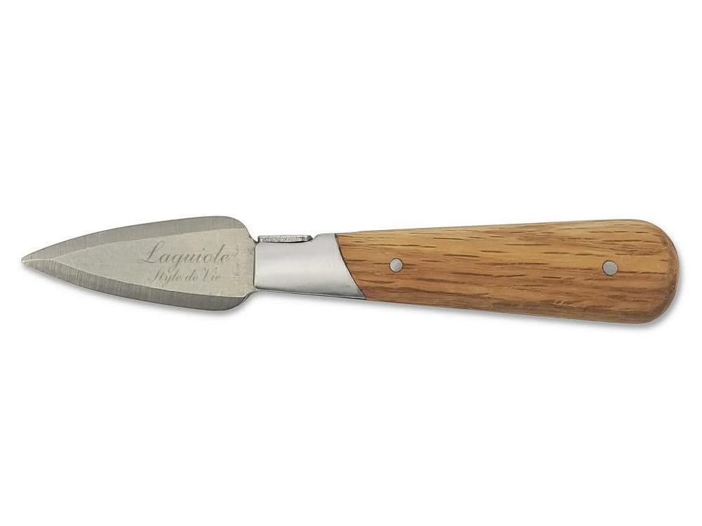 Laguiole Style de Vie Oyster Knife with Oyster Holder