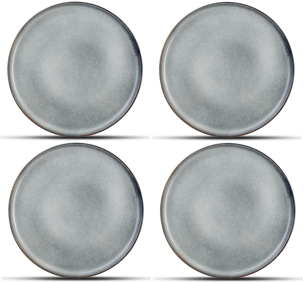 ONA Dinner Plates Duna Blue ø 27 cm - 4 Pieces