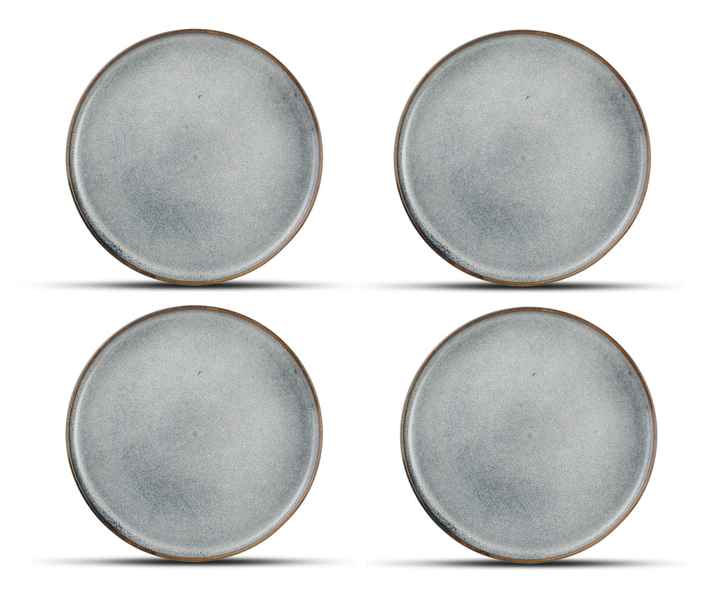 ONA Breakfast Plates / Dessert Plates Duna Blue ø 21 cm - 4 Pieces