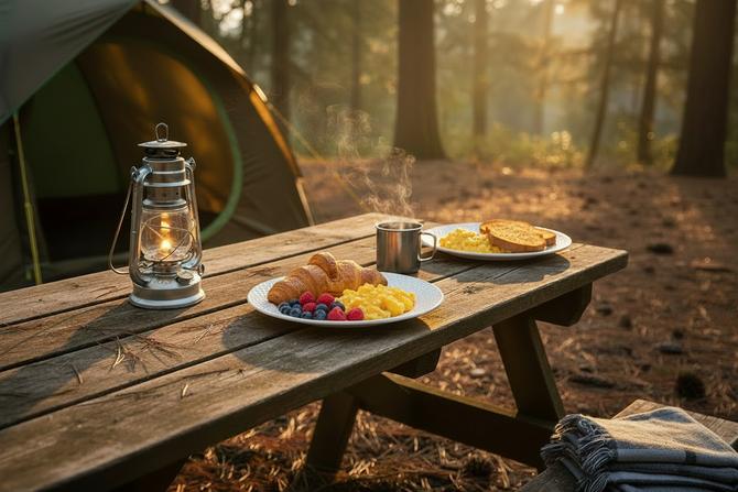 Camping Dinnerware