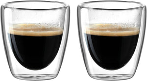 Leonardo Double-Walled Espresso Glasses Duo 100 ml - 2 Pieces