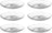 Leonardo Espresso Saucer Senso - Stackable - ø 11 cm - 6 pieces