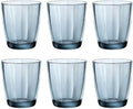 Bormioli Rocco Water glasses Pulsar - Blue - 300 ml - 6 pieces