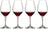 Riedel Red Wine Glasses Wine Friendly - 4 pieces