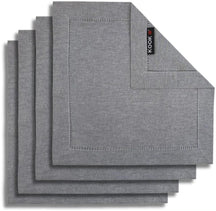 KOOK Napkins Mashed Gray - 4 Pieces