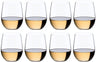 Riedel White Wine Glasses O Wine - Viognier / Chardonnay - Pay 6 Get 8