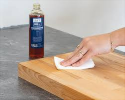 How do I make my Blackwell Cutting board  clean