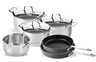 Beka Cookware Set Maestro 6-Piece - without / ceramic non-stick coating - suitable for all heat sources (Cooking pots, Saucepan & Frying pans)