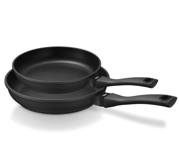 BEKA Frying Pan Set Energy R 2-Piece with Ceramic Non-stick Coating - ø 24 & 28 cm - Suitable for All Heat Sources