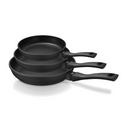 BEKA Frying Pan Set Energy R 3-Piece with Ceramic Non-stick Coating - ø 20, 24 & 28 cm - Suitable for All Heat Sources