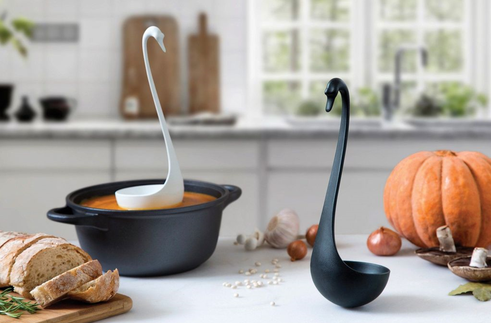 Ototo Soup spoon Swanky - Black