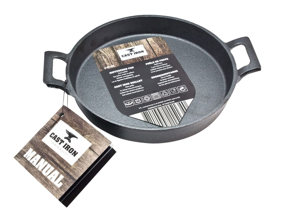 Cast Iron Oven dish - cast iron - ø 20 cm - without non-stick coating